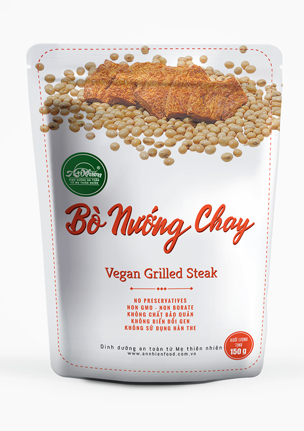 Bò Nướng Chay 150g (Vegan Soy Grilled Steak 150 grams)