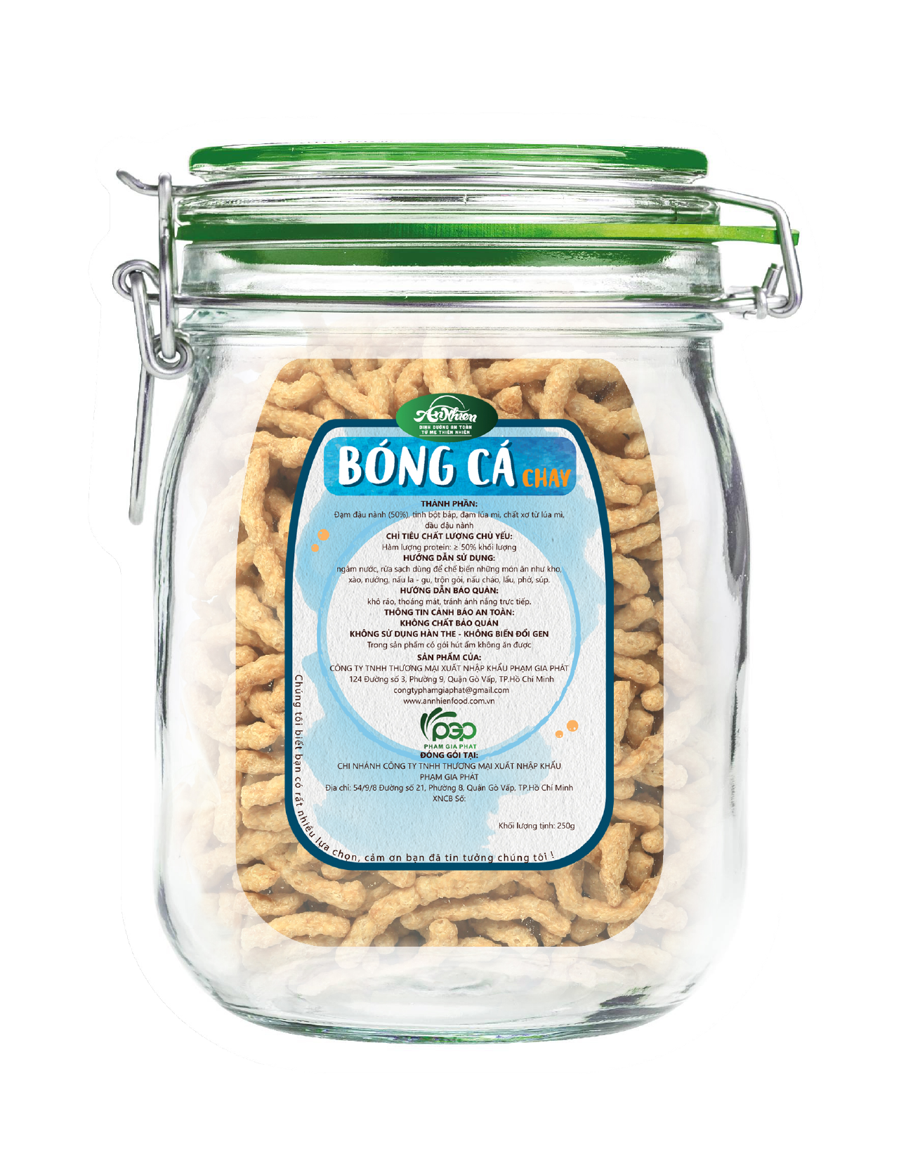 Bóng Cá Chay 250g (Vegan Soy Minced Fish 250 grams)