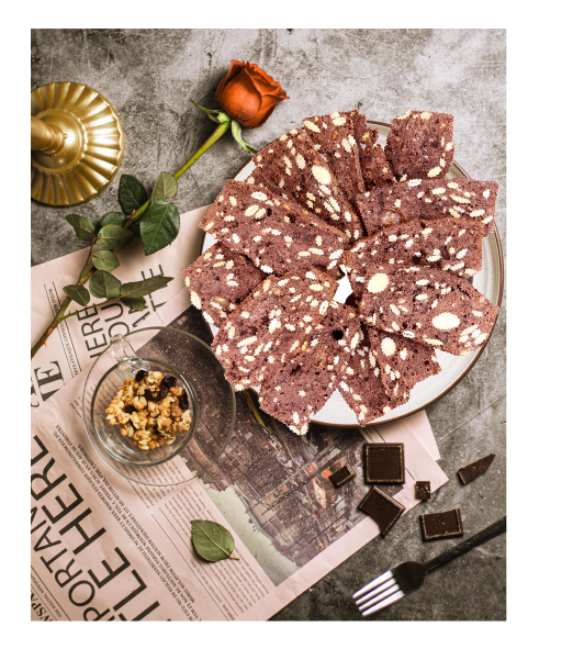Thực phẩm dinh dưỡng vị chocolate (Chocolate biscotti)