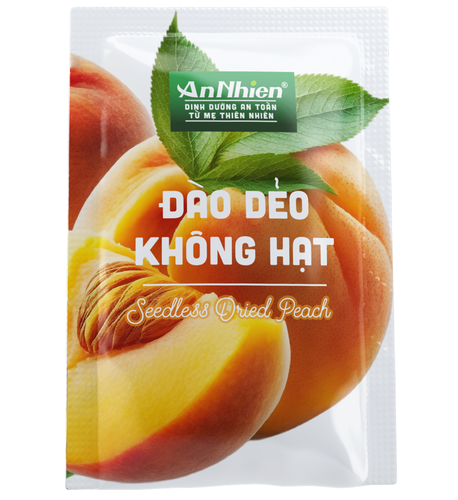 Đào Dẻo Không Hạt (Seedless Dried Peach)