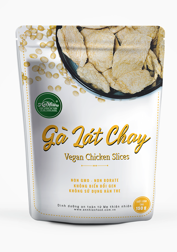 Gà Lát Chay 150g (Vegan Soy Chicken Slices 150 grams)