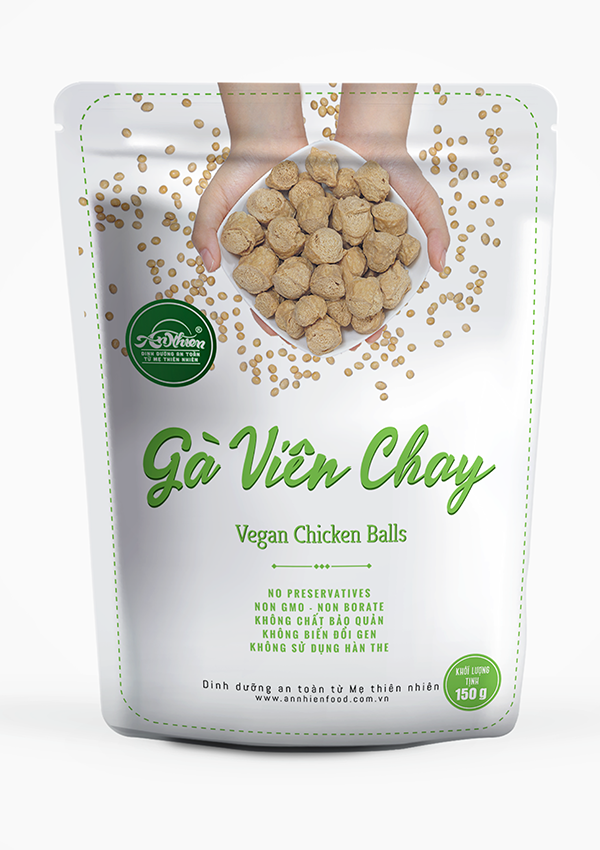  Gà Viên Chay 150g (Vegan Soy Chicken Balls 150g) 
