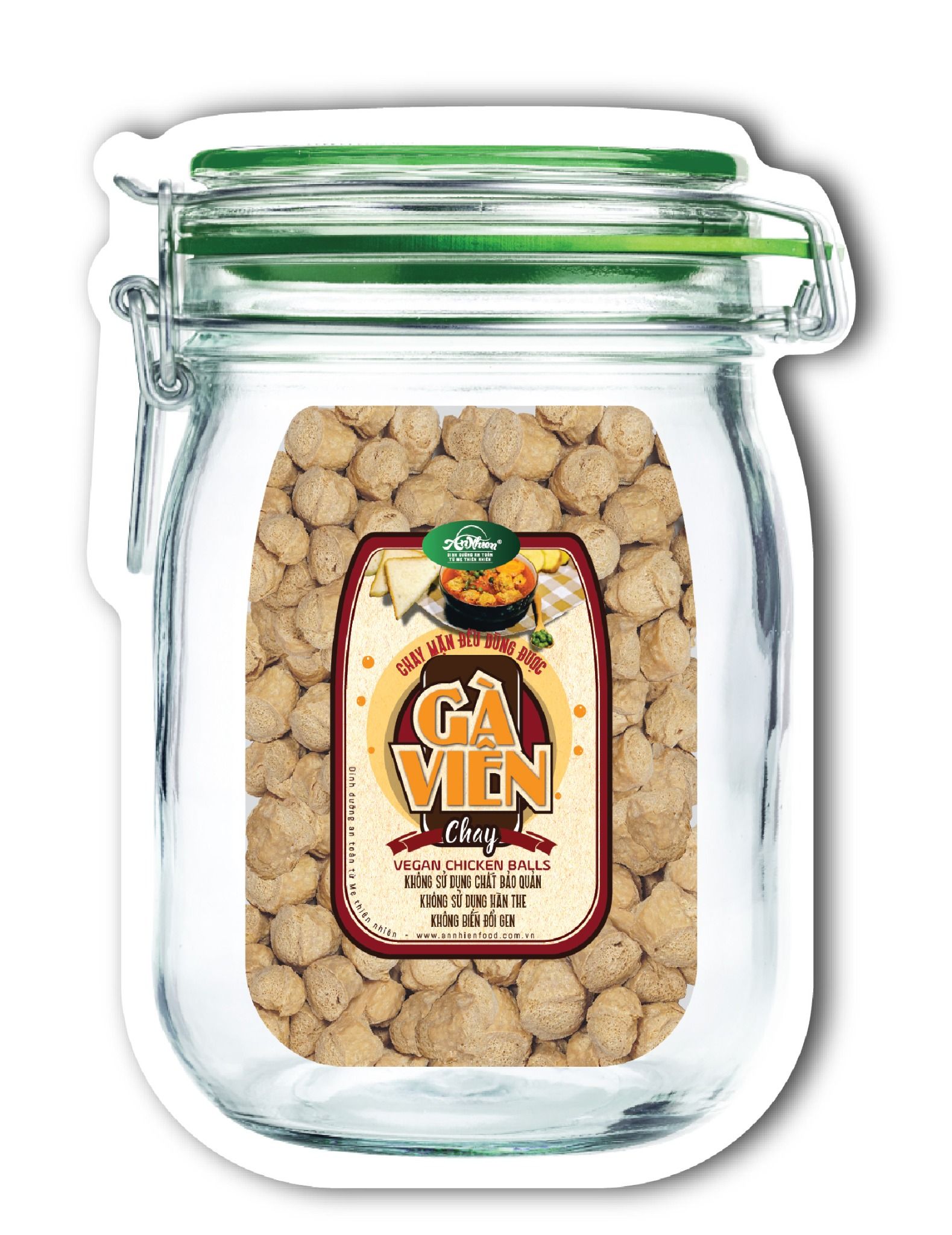 Gà Viên Chay 250g (Vegan Soy Chicken Balls 250g)