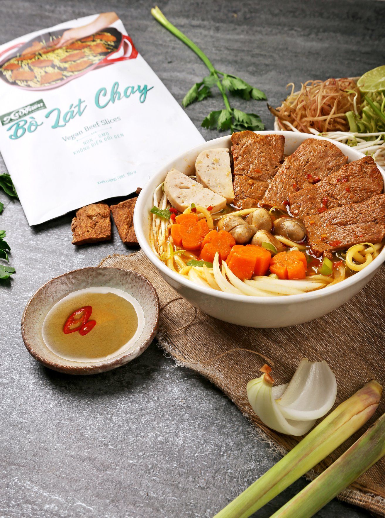 Bò Lát Chay 150g (Vegan Soy Beef Slices 150 grams)