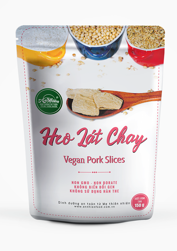  Heo Lát Chay 150g (Vegan Soy Pork Slices 150 grams) 
