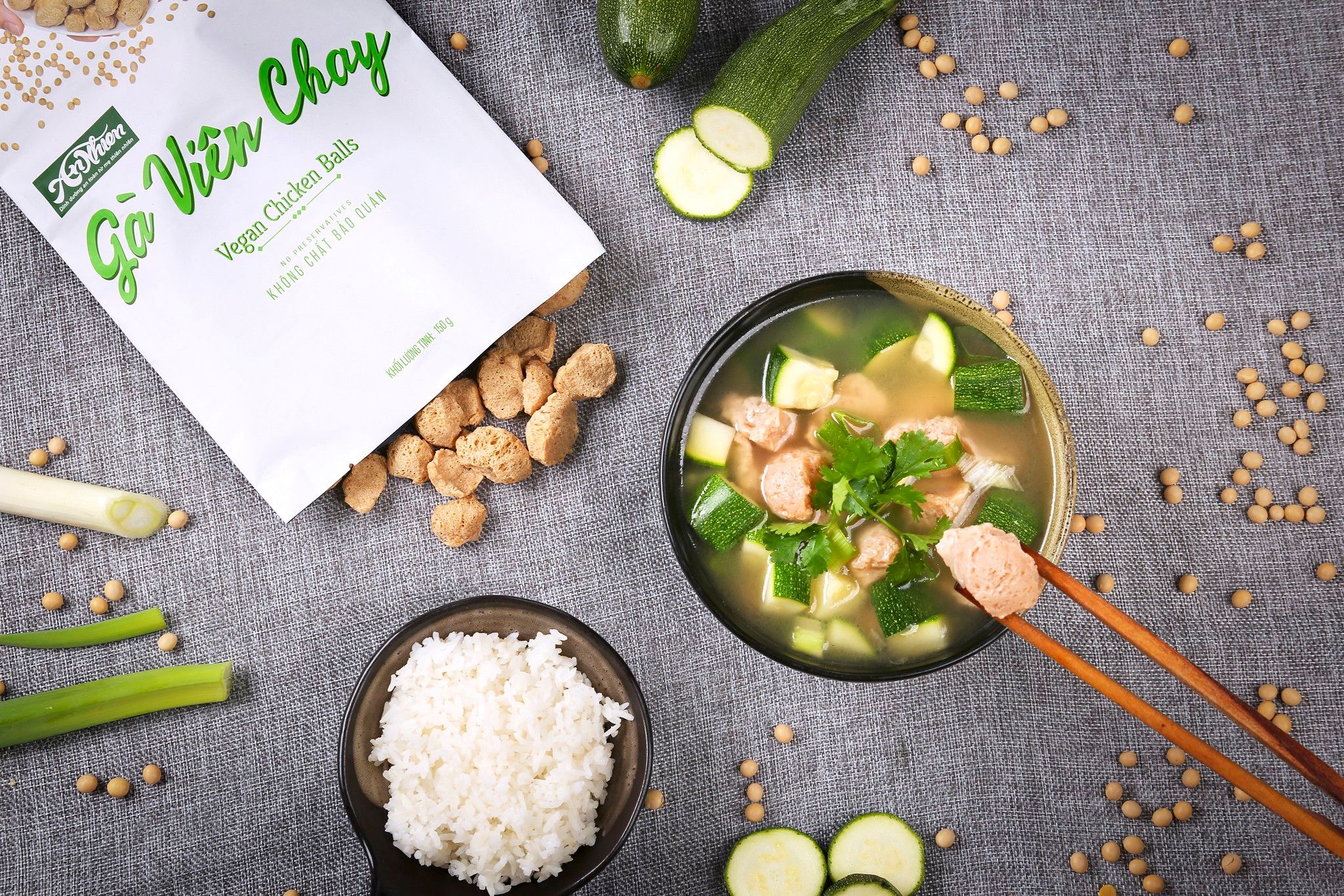 Gà Viên Chay 150g (Vegan Soy Chicken Balls 150g)
