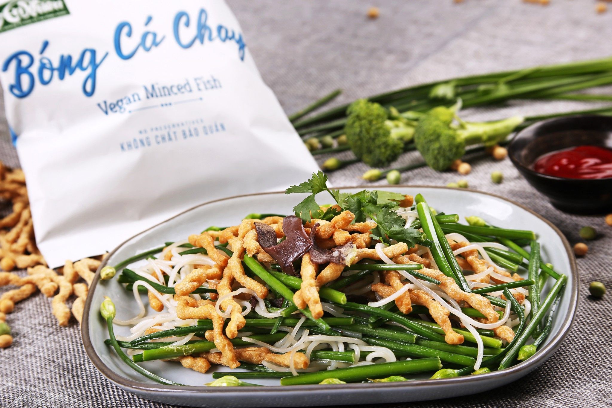 Bóng Cá Chay 150g (Vegan Soy Minced Fish 150 grams)