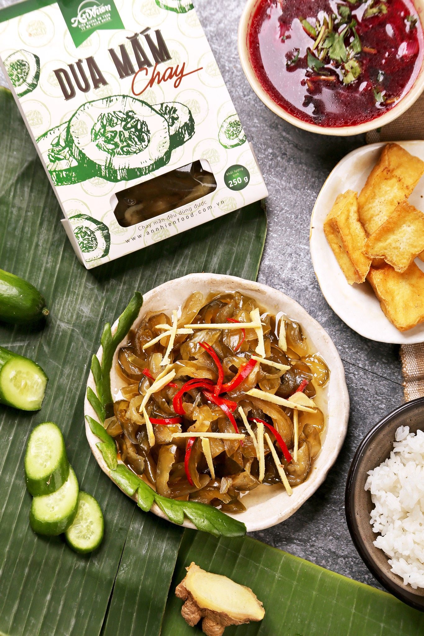Dưa Mắm Chay (Vegan Vietnamese Pickled Cucumber)
