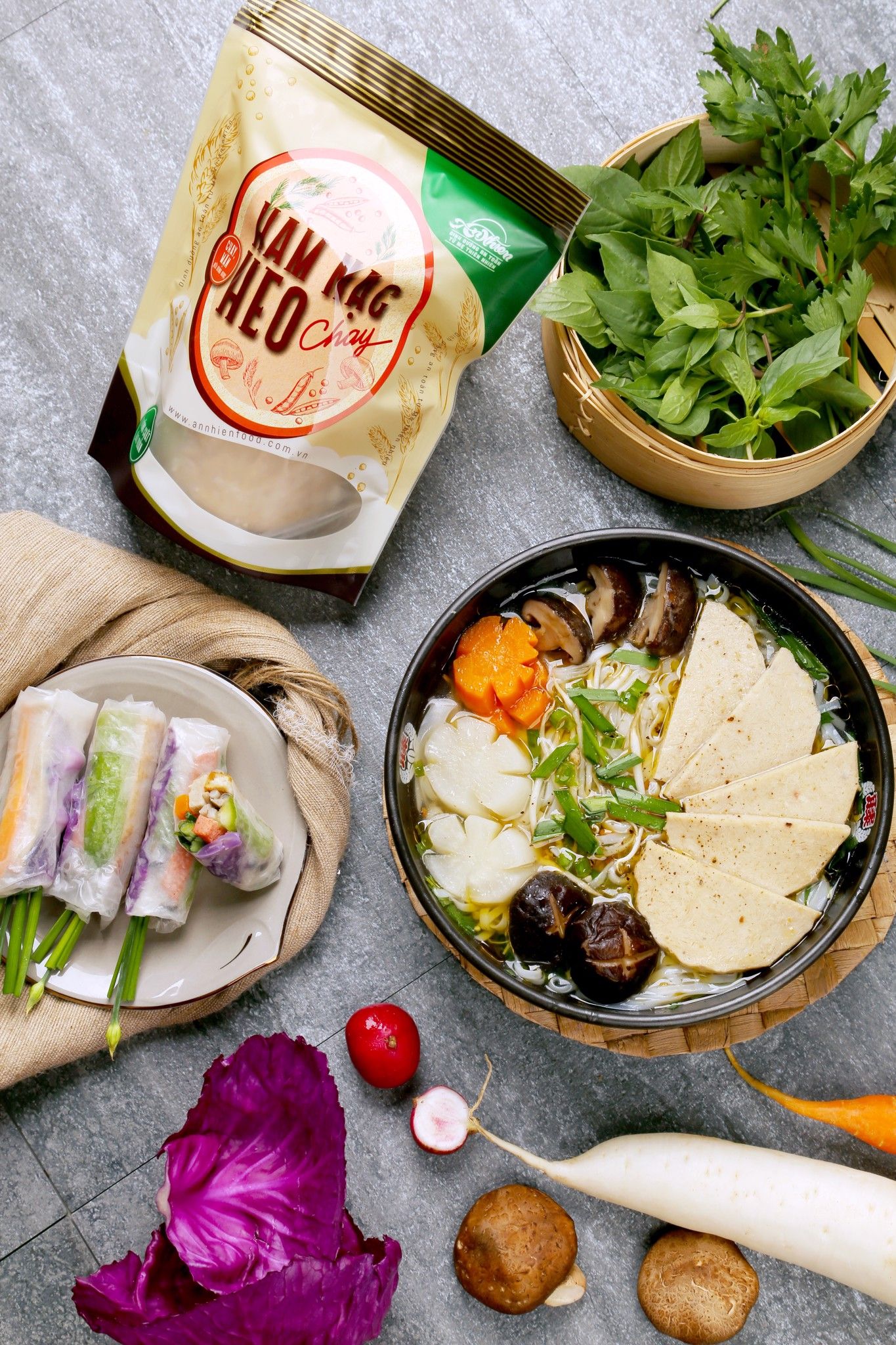 Ham Nạc Heo Chay (Vegan Spam)
