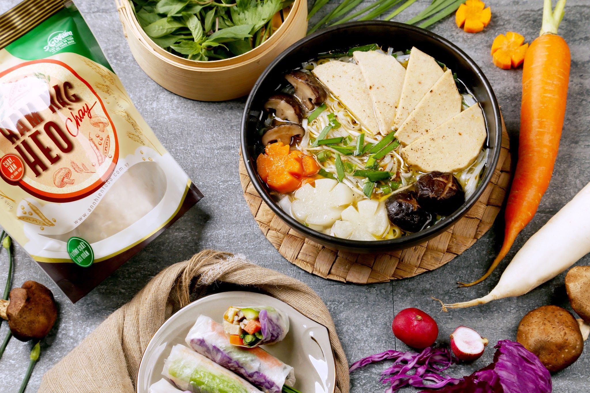 Ham Nạc Heo Chay (Vegan Spam)