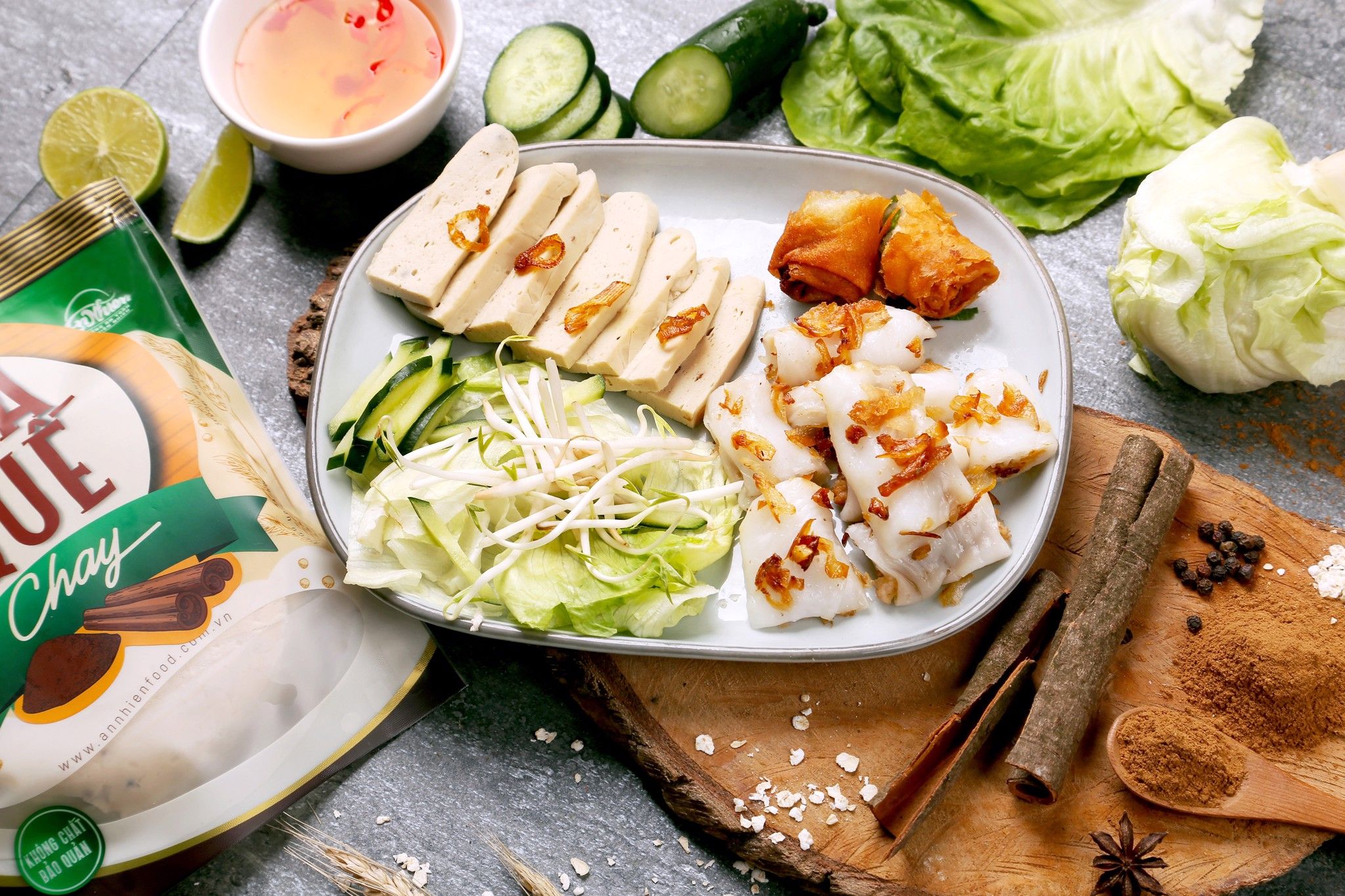 Chả Quế Chay (Vegan Cinnamon Baloney)