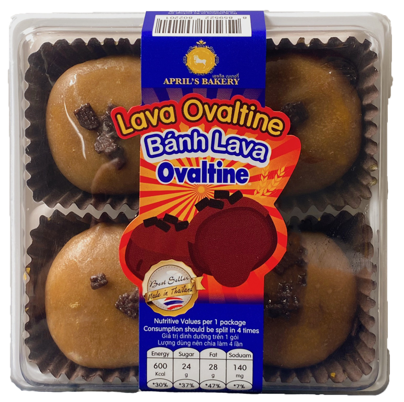  Bánh Lava Ovaltine 143g (Lava Ovaltine ) 