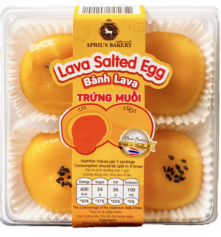 Bánh Lava Trứng Muối (Lava Salted Egg)
