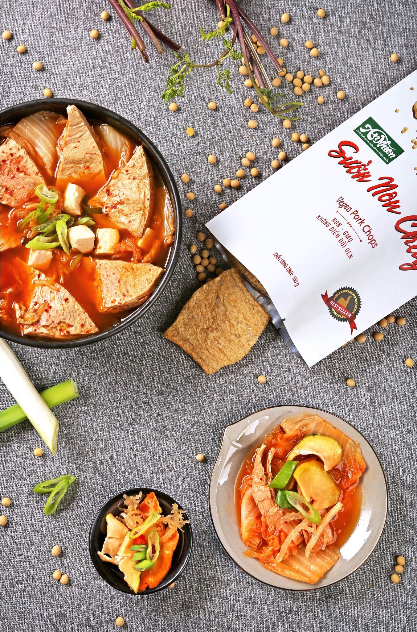 Sườn Non Chay 150g (Vegan Soy Pork Chops 150 grams)