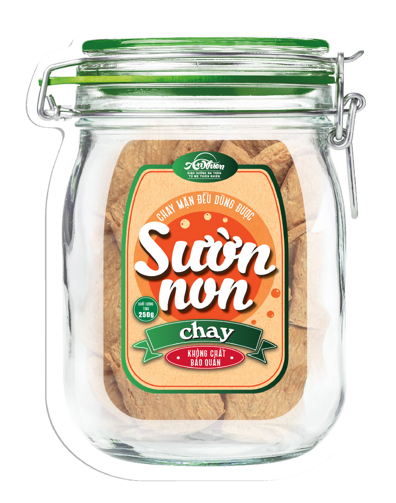 Sườn Non Chay 250g (Vegan Soy Pork Chops 250 grams)