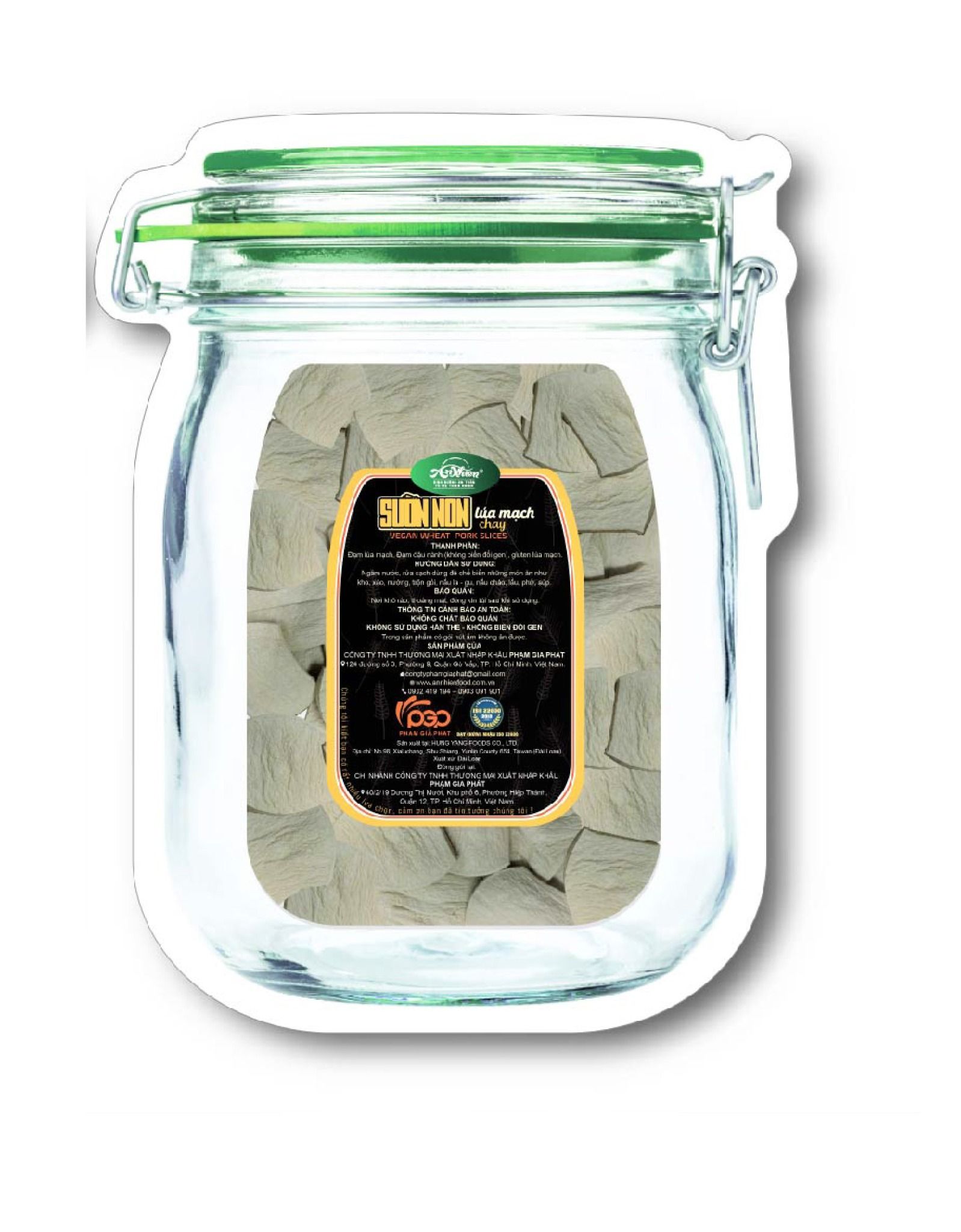  Sườn Non Lúa Mạch Chay 250g (Vegan Wheat Pork Slices 250g) 