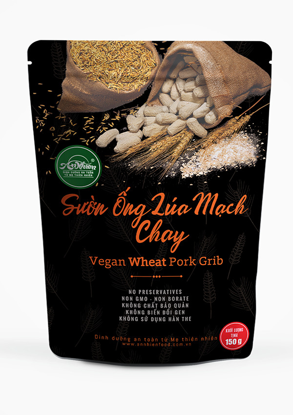  Sườn Ống Lúa Mạch Chay (Vegan Wheat Pork Ribs) 