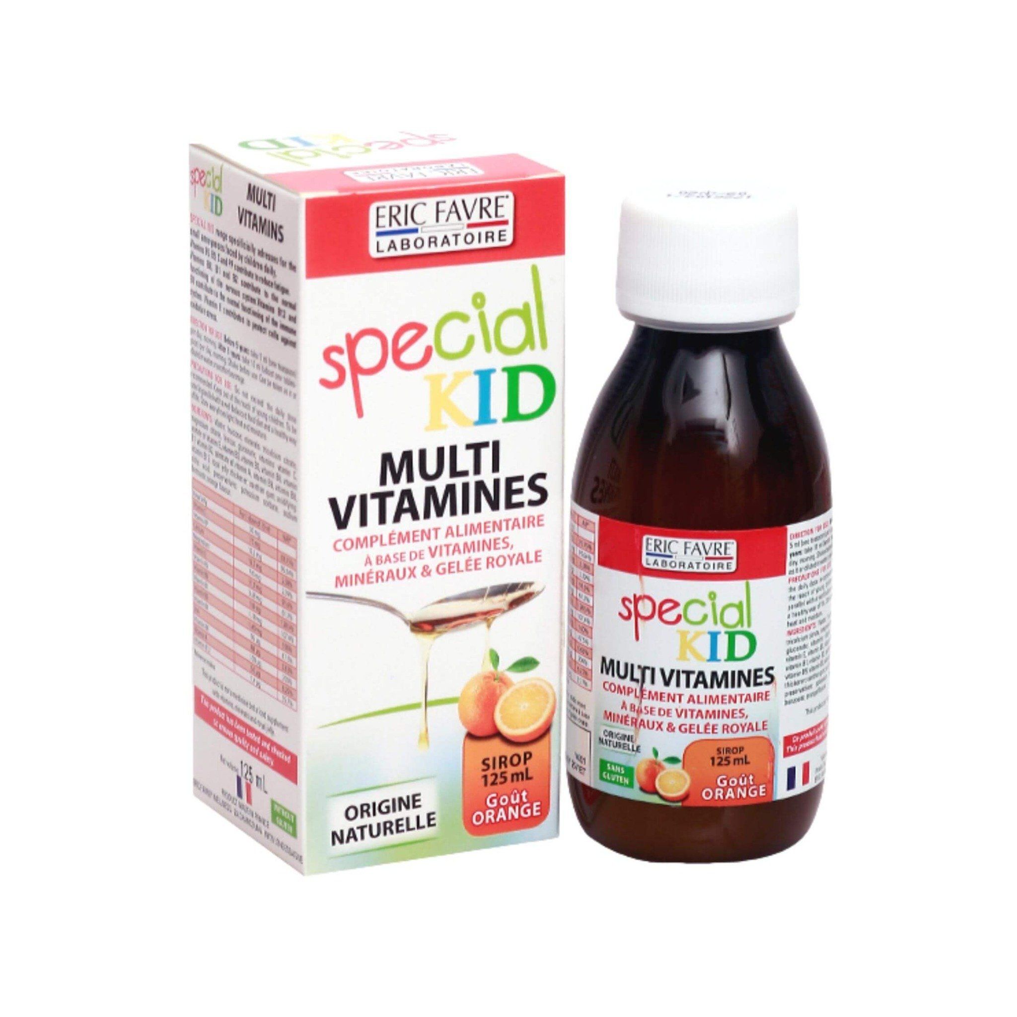  Special Kid Multivitamines  - Hỗ trợ tăng cường thể lực và sức khỏe cho trẻ [Nhập khẩu Pháp] 