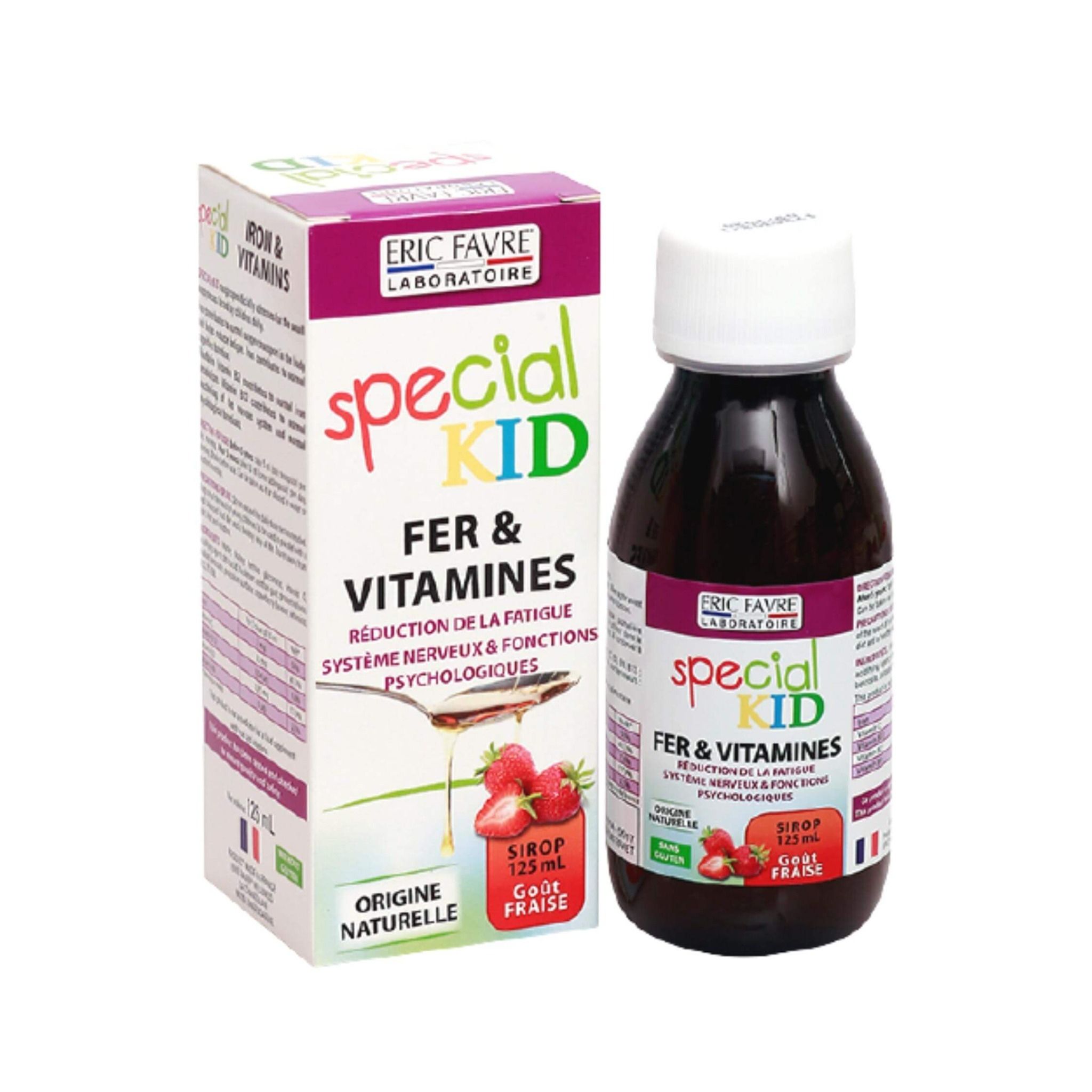  Special Kid Fer et Vitamines - Bổ sung Sắt, giúp giảm thiếu máu do thiếu Sắt [Nhập khẩu Pháp] 