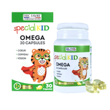  Special Kid Omega Capsules - Hỗ trợ tăng cường thị lực, tốt cho não bộ và tim mạch  [Hộp 30 viên – Nhập khẩu Pháp] 
