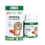  Special Kid Omega Capsules - Hỗ trợ tăng cường thị lực, tốt cho não bộ và tim mạch  [Hộp 60 viên – Nhập khẩu Pháp] 