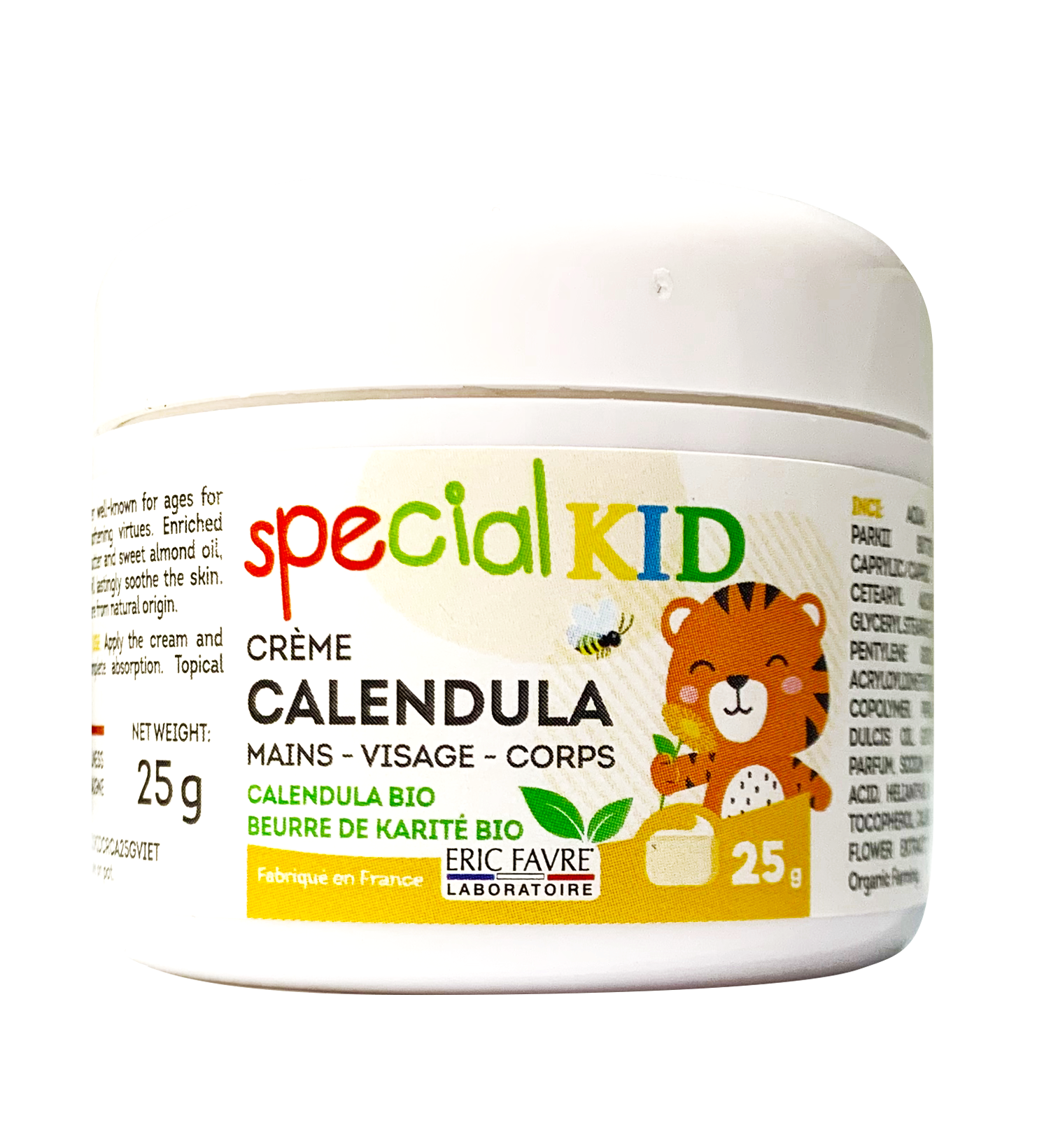  Special Kid Calendula Cream - Kem dưỡng da giúp cung cấp độ ẩm cho da, giúp làm mềm da, giúp da mịn màng  [Nhập khẩu Pháp] 