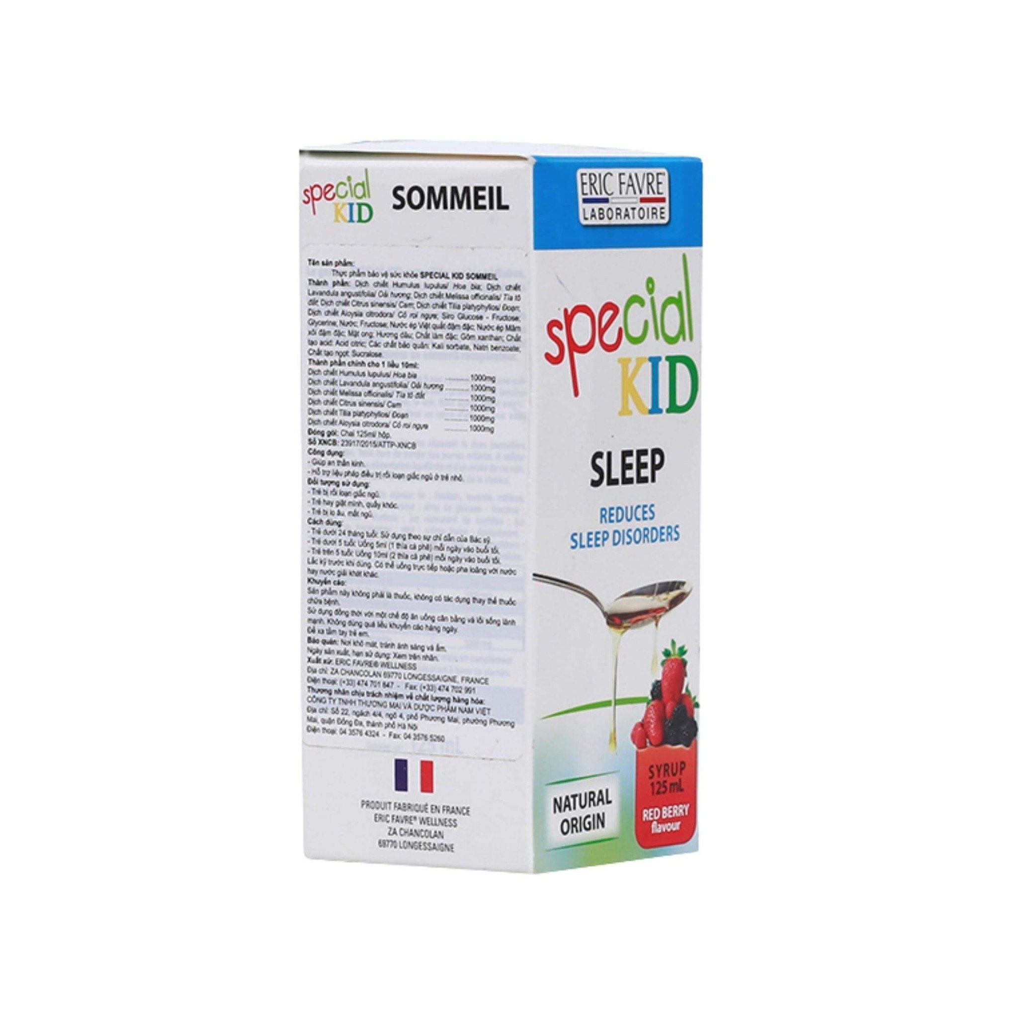  Special Kid Sommeil – Ngủ ngon giấc, ngủ sâu giấc [Nhập khẩu Pháp] 