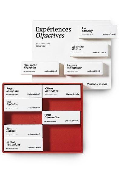 Set Maison Crivelli Expériences Olfactives