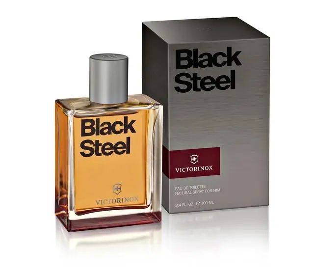 Victorinox Fragrances Black Steel For Him EDT