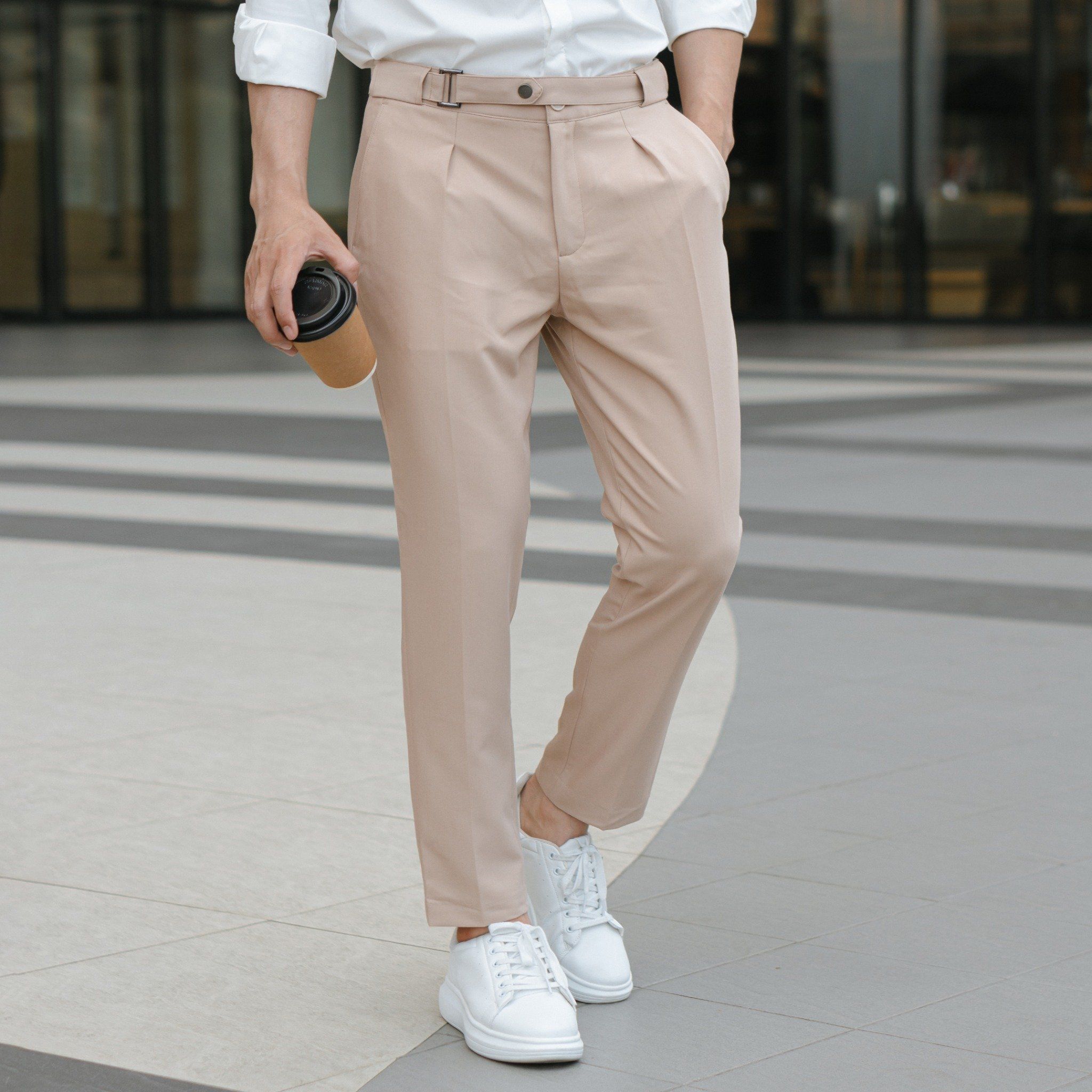 Quần Âu Simwood Belted Pants 1640