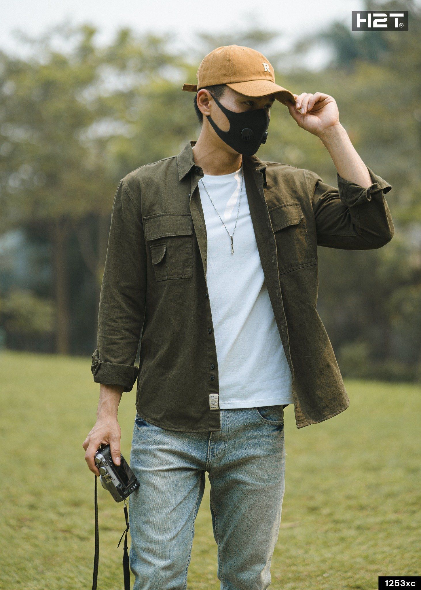 Áo sơ mi Simwood Denim HAI TÚI ỐP 1253
