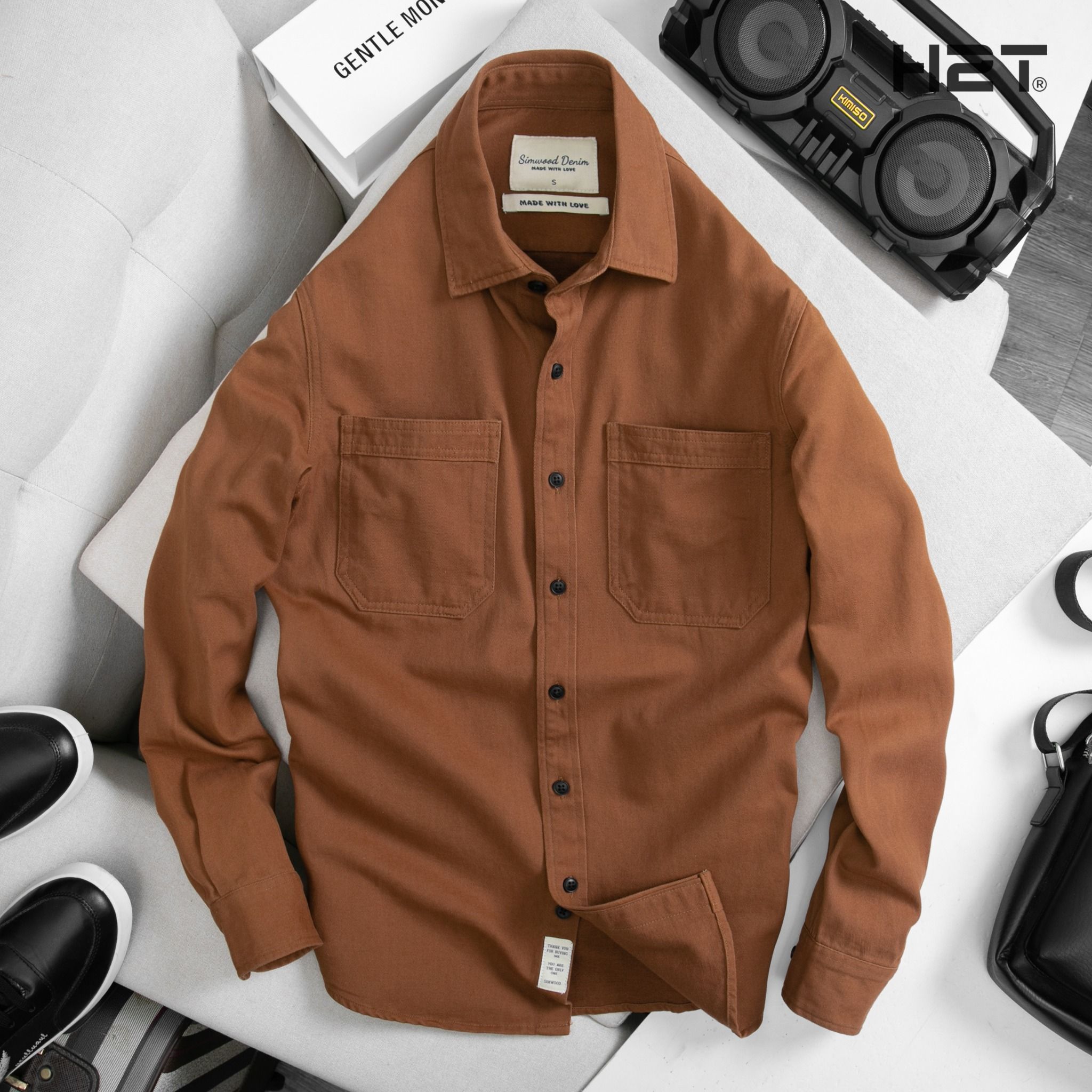 Áo Sơ Mi Simwood Denim 1479