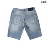  Quần Shorts Light Blue Ripped Slimfit Simwood Denim 1547 