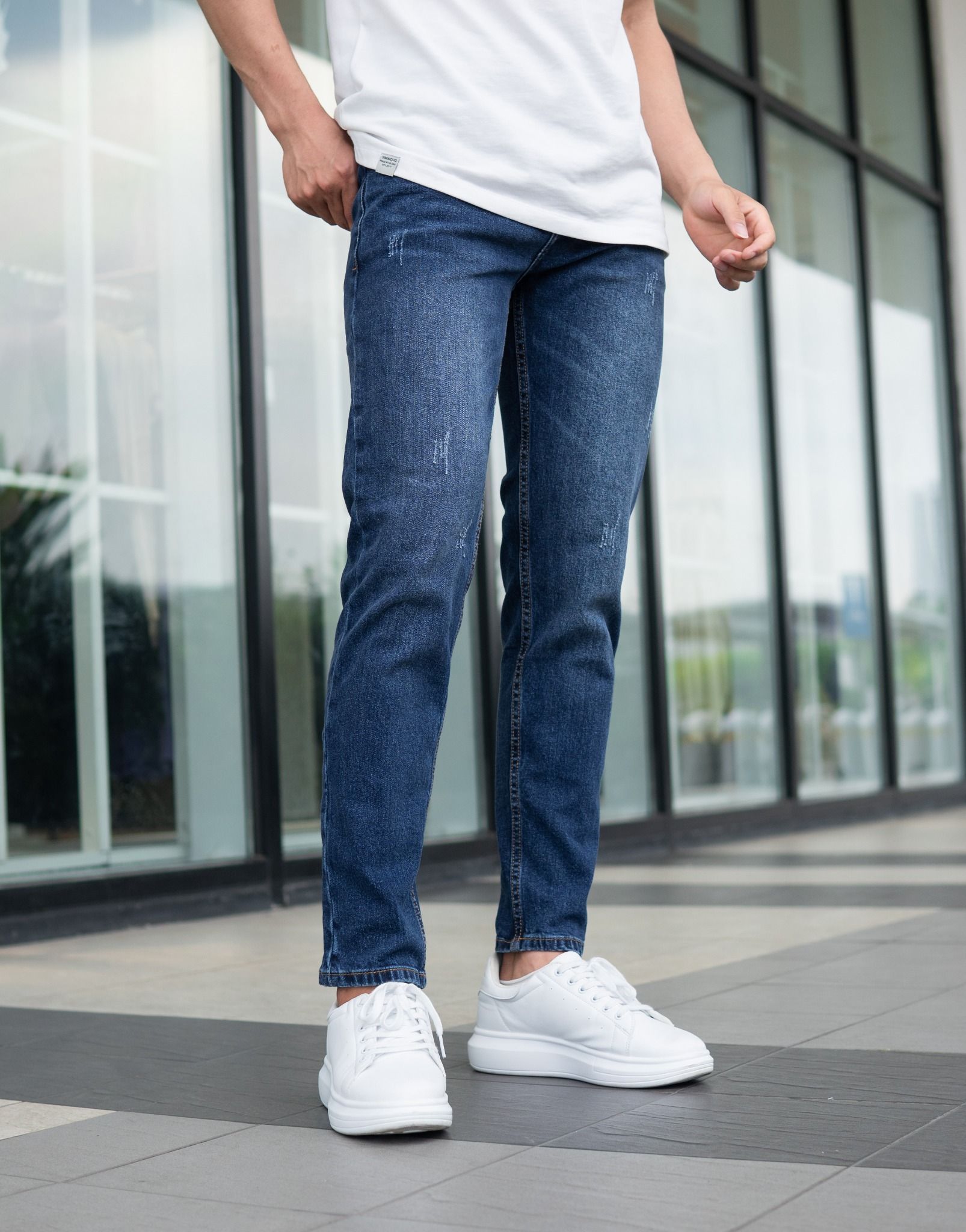  Quần Jeans Wash Scratch Simwood Denim 1579 