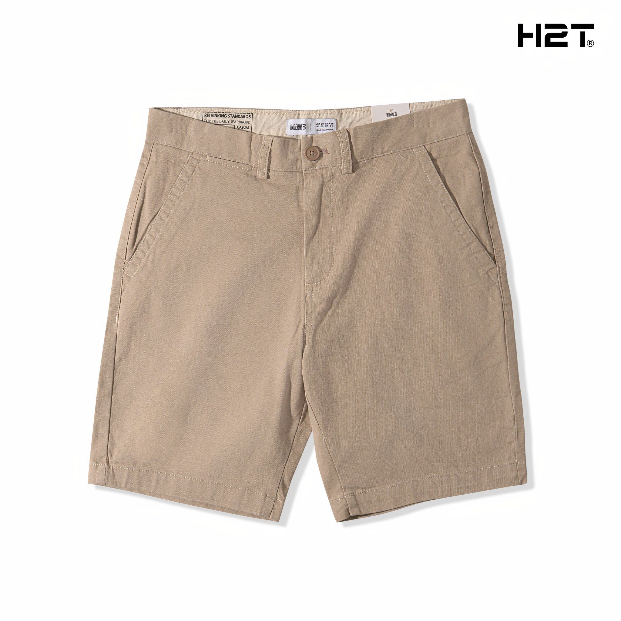  Quần Shorts Kaki Basic Underless 1634 