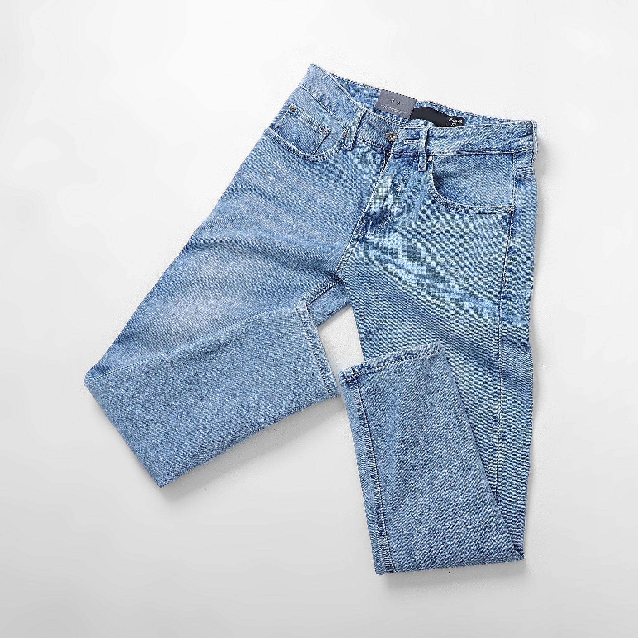 Quần Jean Regular Fit Light Blue 1745