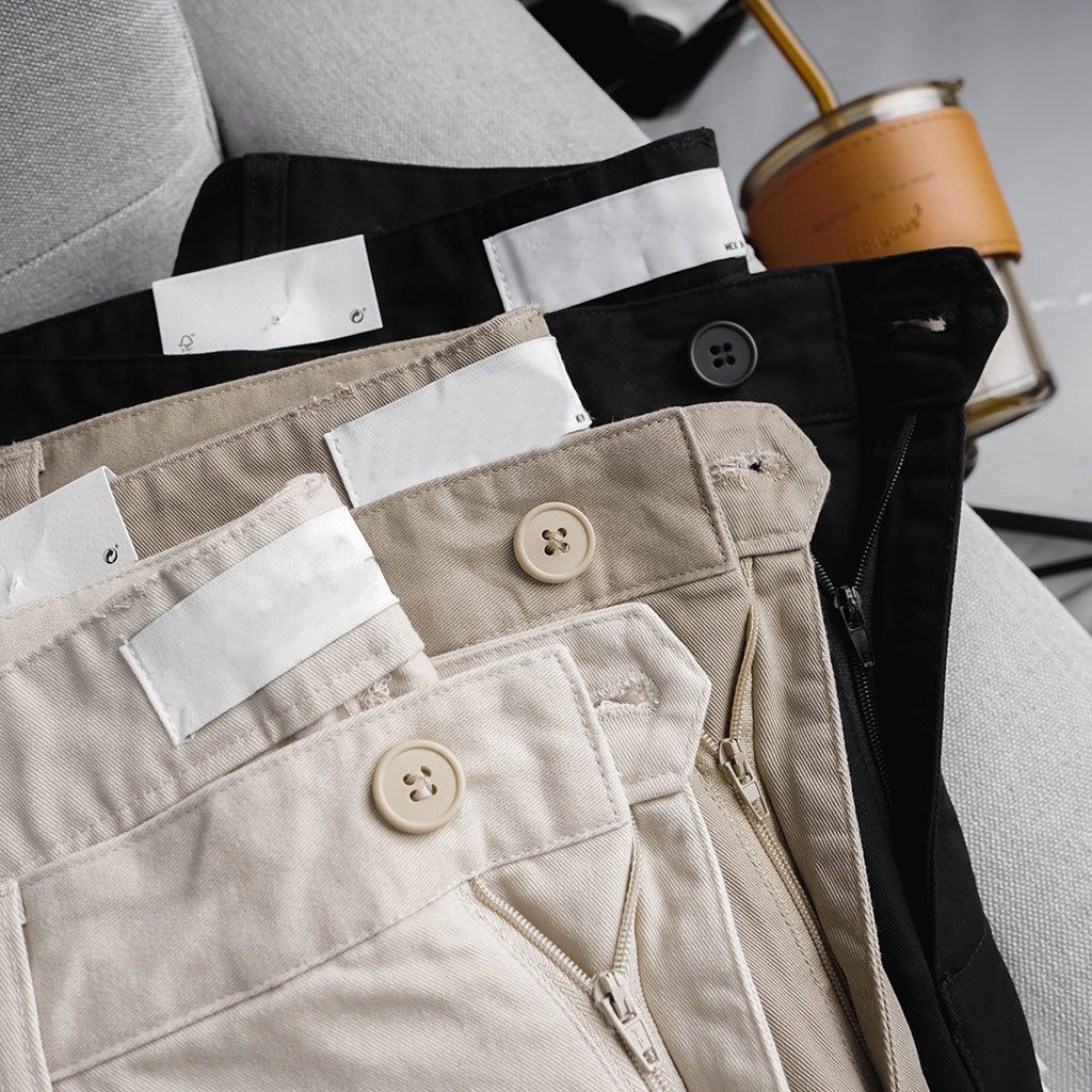 Quần Kaki Ống Suông Relaxed Straight Fit Pants 1767