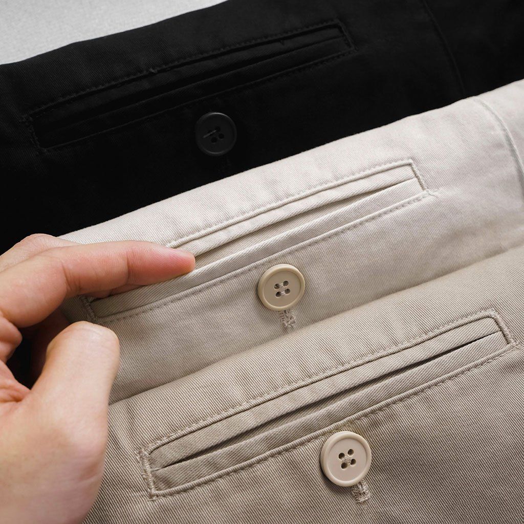Quần Kaki Ống Suông Relaxed Straight Fit Pants 1767
