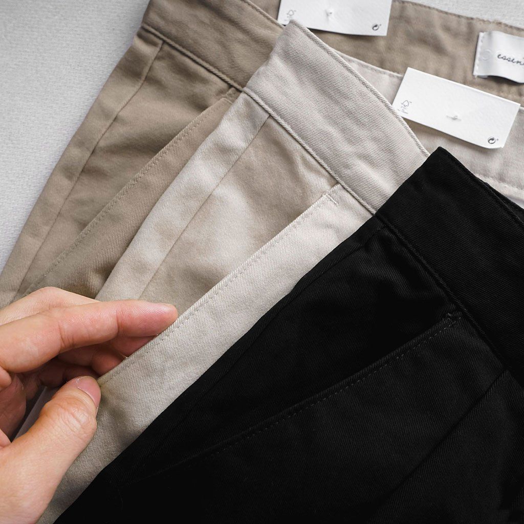 Quần Kaki Ống Suông Relaxed Straight Fit Pants 1767