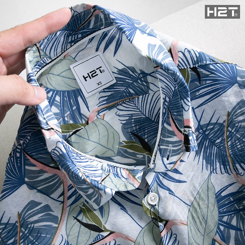Sơ mi họa tiết ngắn tay SM 1080