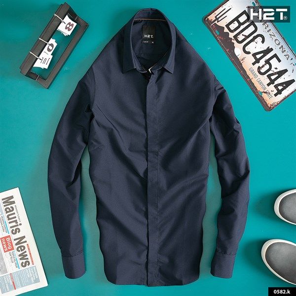 Áo Sơ Mi Dài Tay 0582BcL