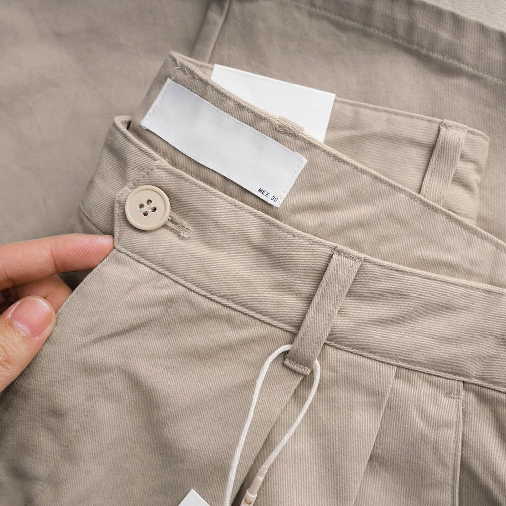 Quần Kaki Ống Suông Relaxed Straight Fit Pants 1767
