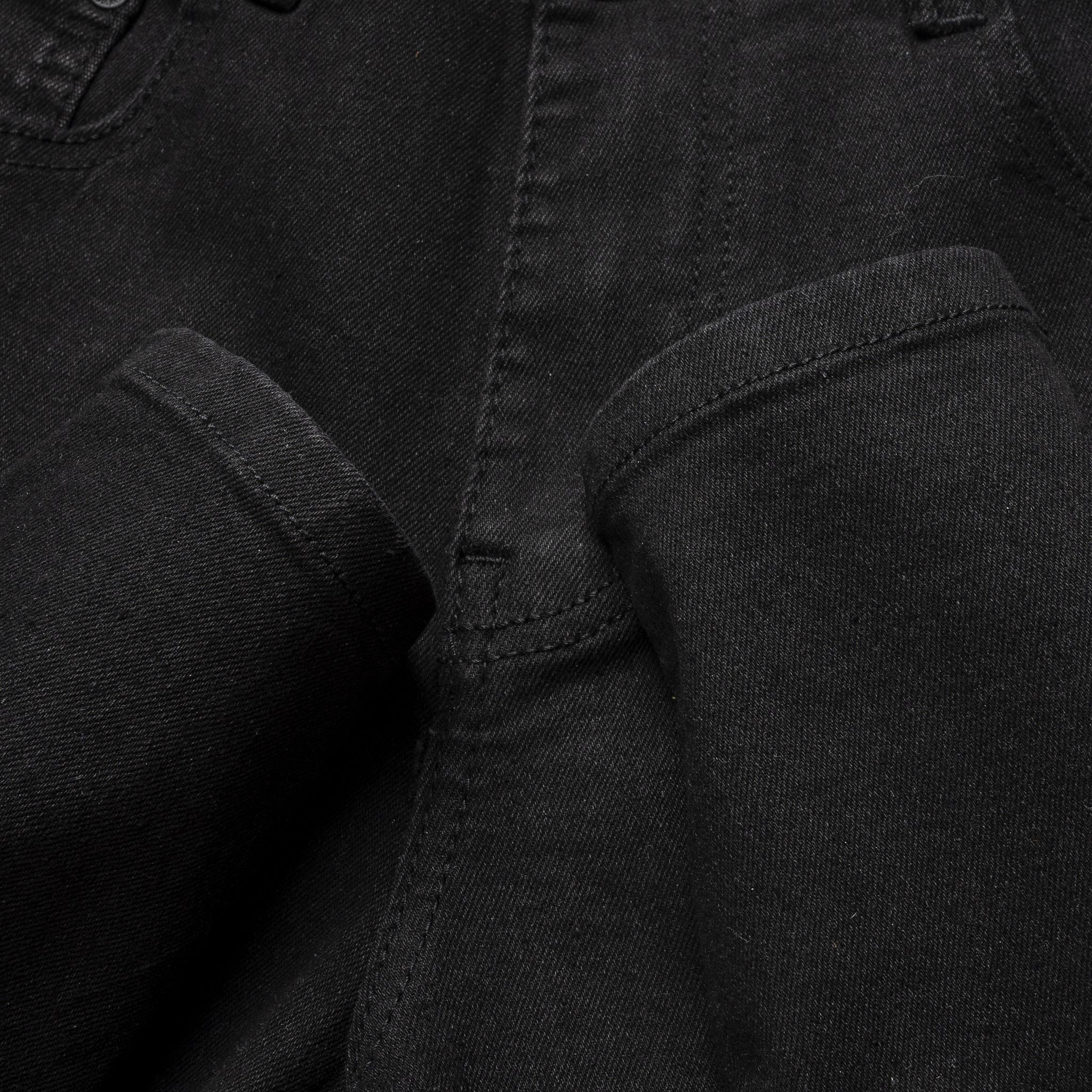 Quần Jeans Black Ripped Slim Tapper 1629