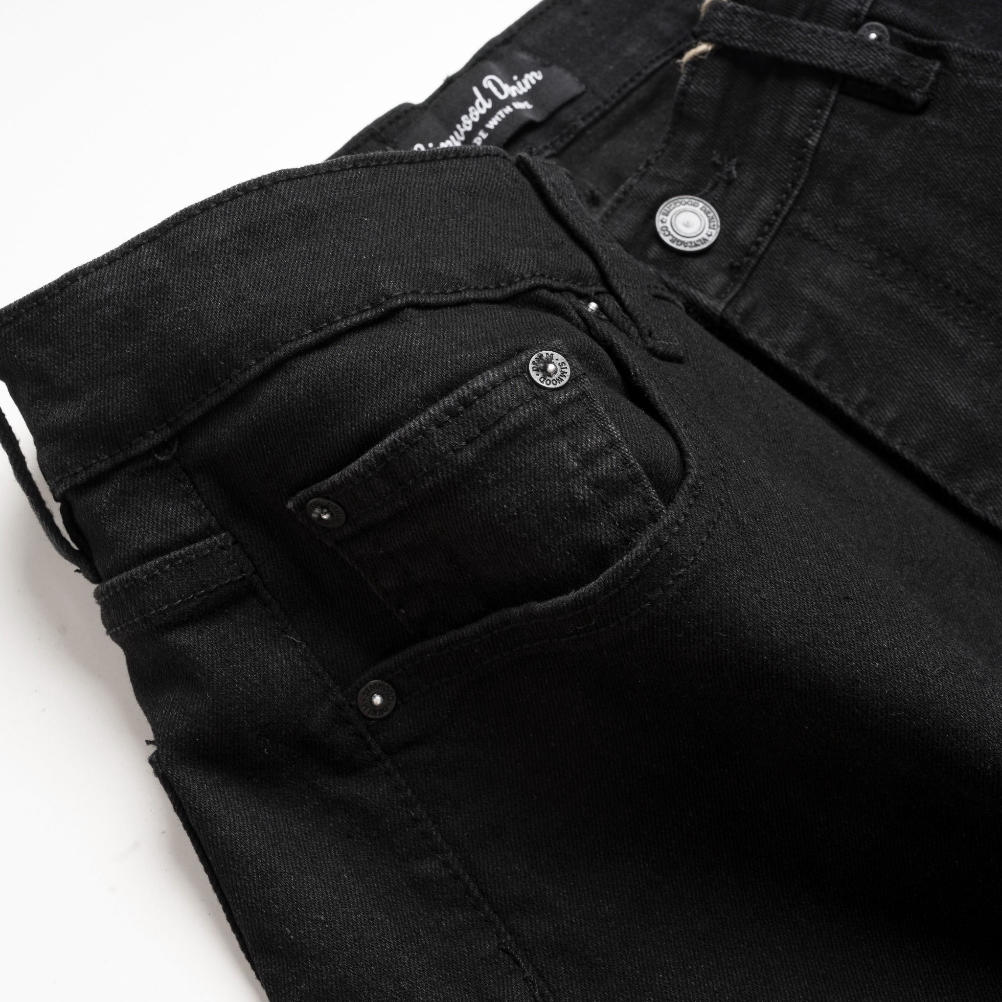 Quần Jeans Black Ripped Slim Tapper 1629