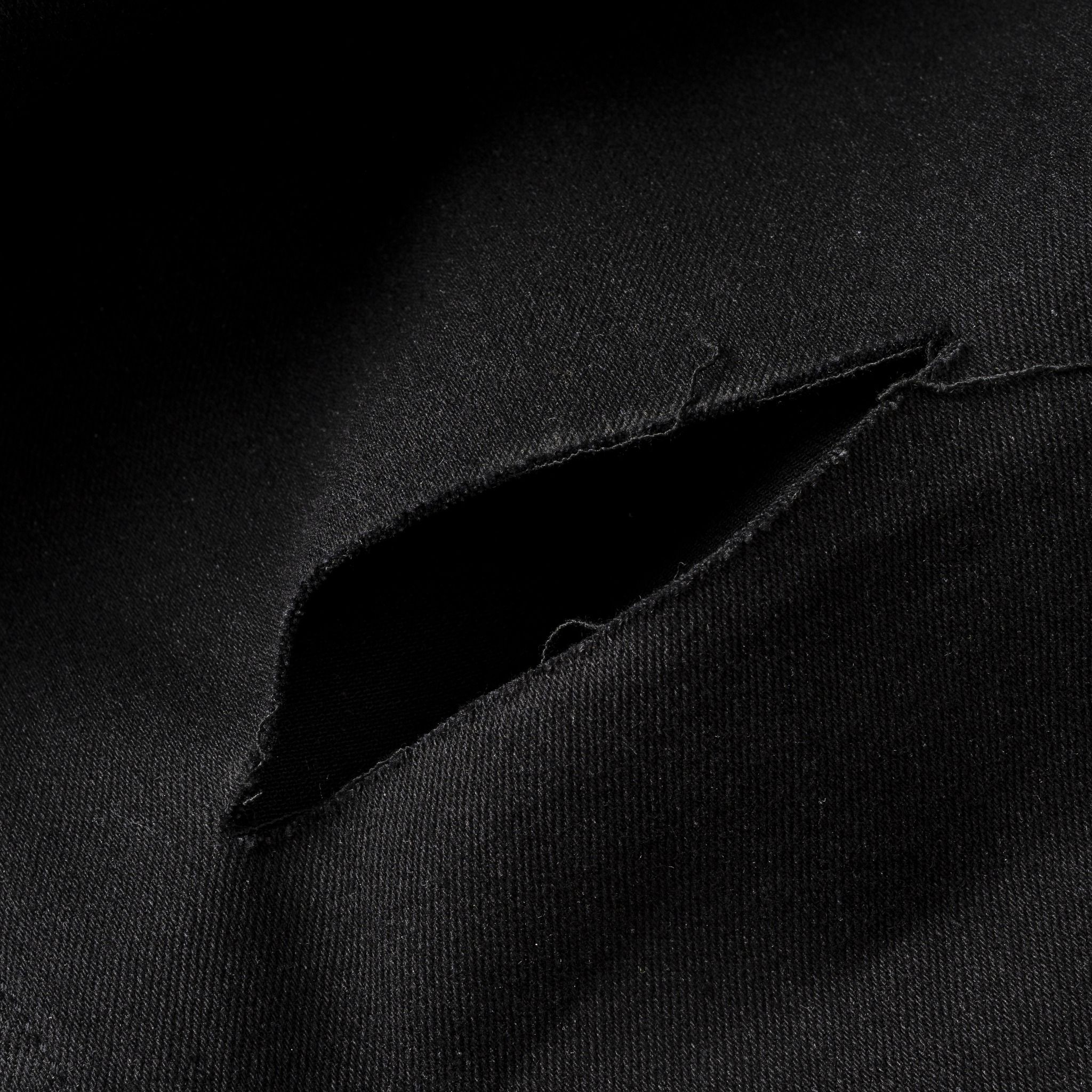 Quần Jeans Black Ripped Slim Tapper 1629