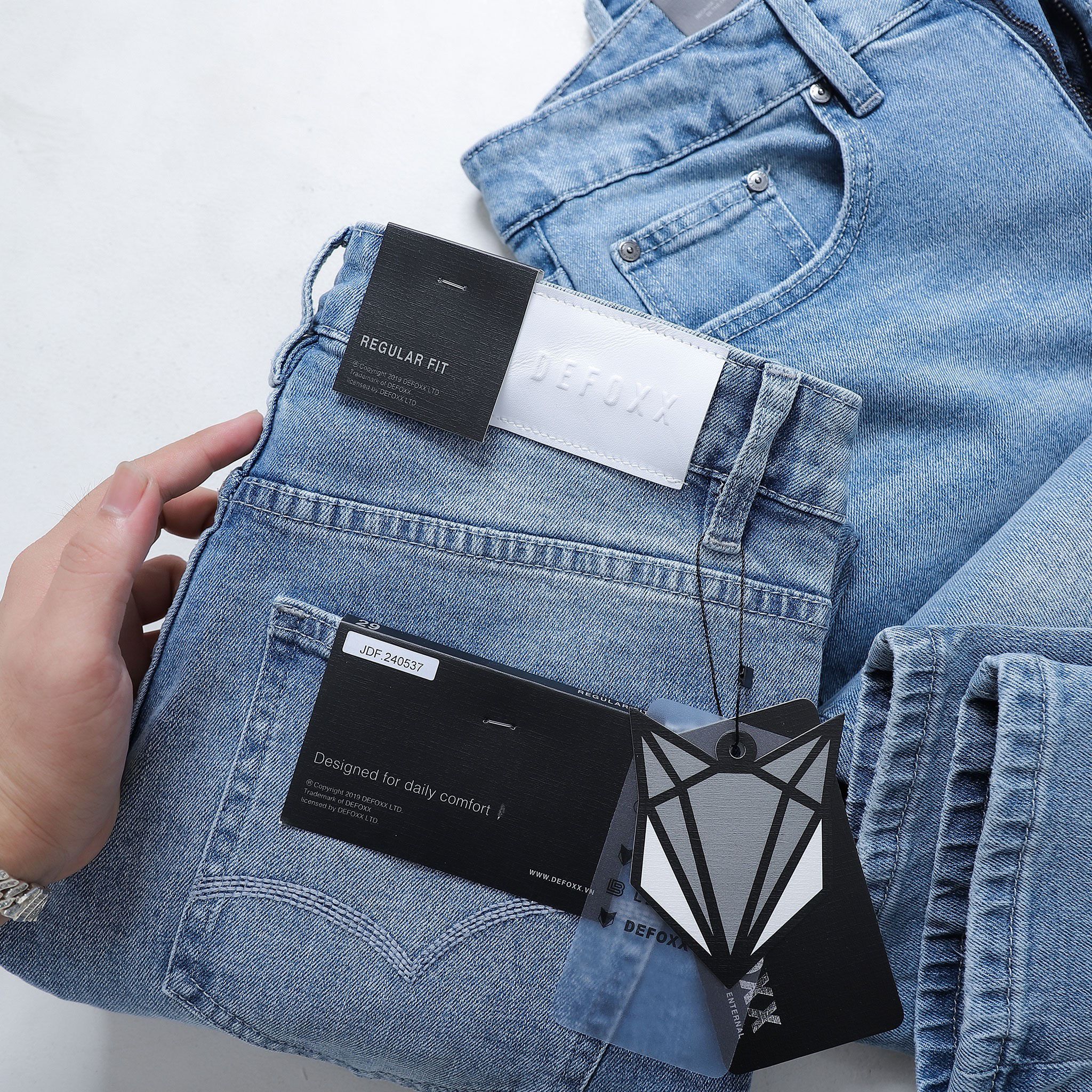 Quần Jean Regular Fit Light Blue 1745