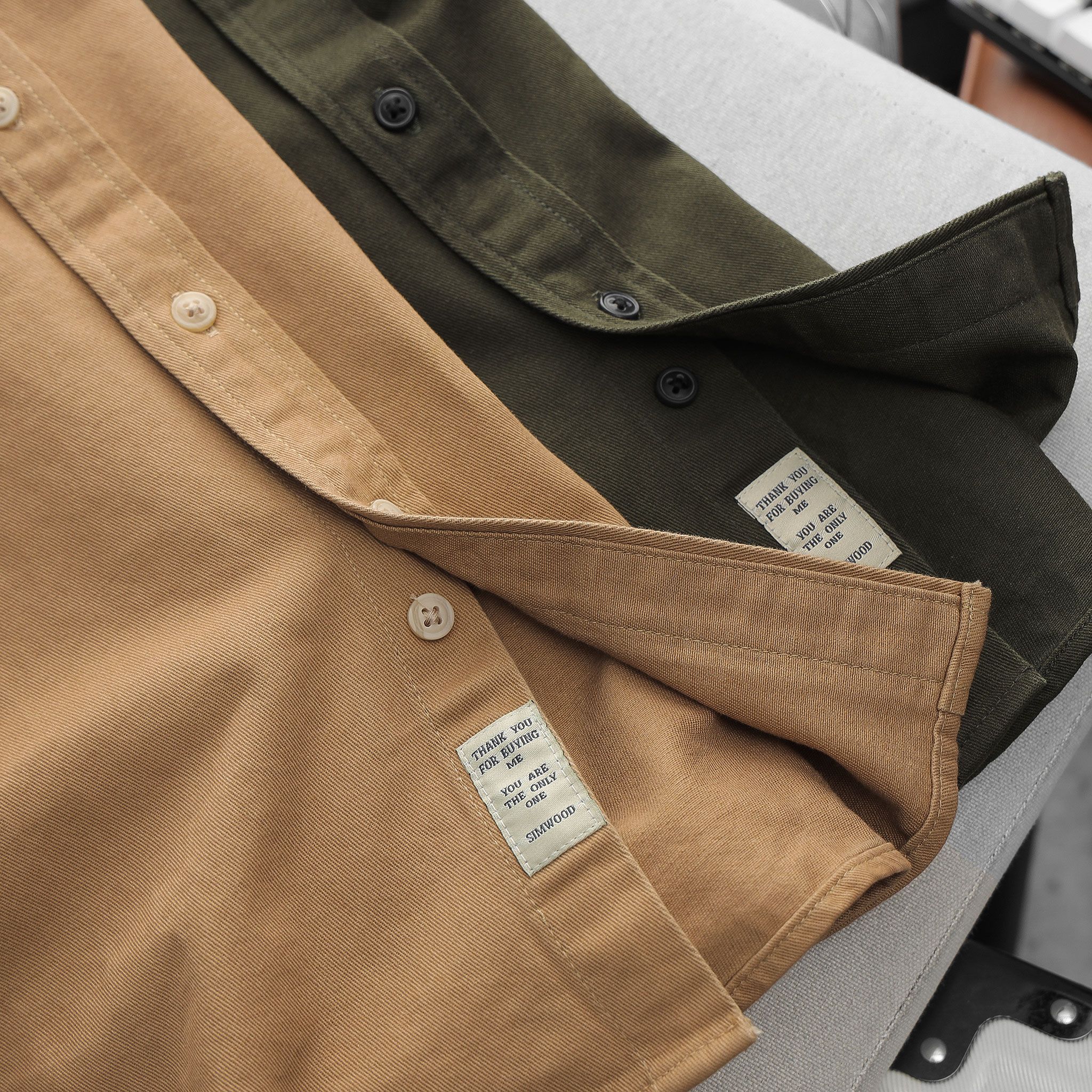 Áo sơ mi Simwood Denim HAI TÚI ỐP 1253