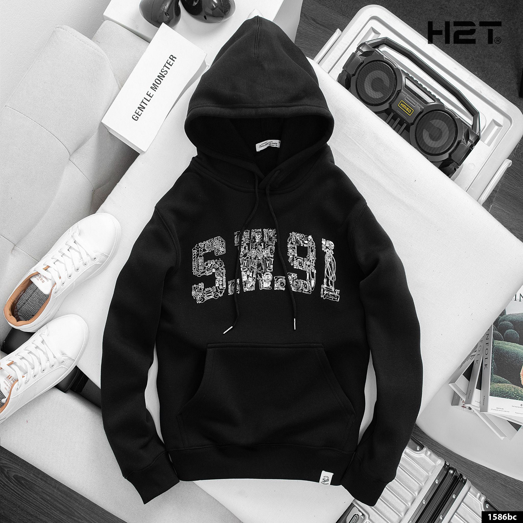 Áo Hoodie Nỉ Bông Tool Textures 1586