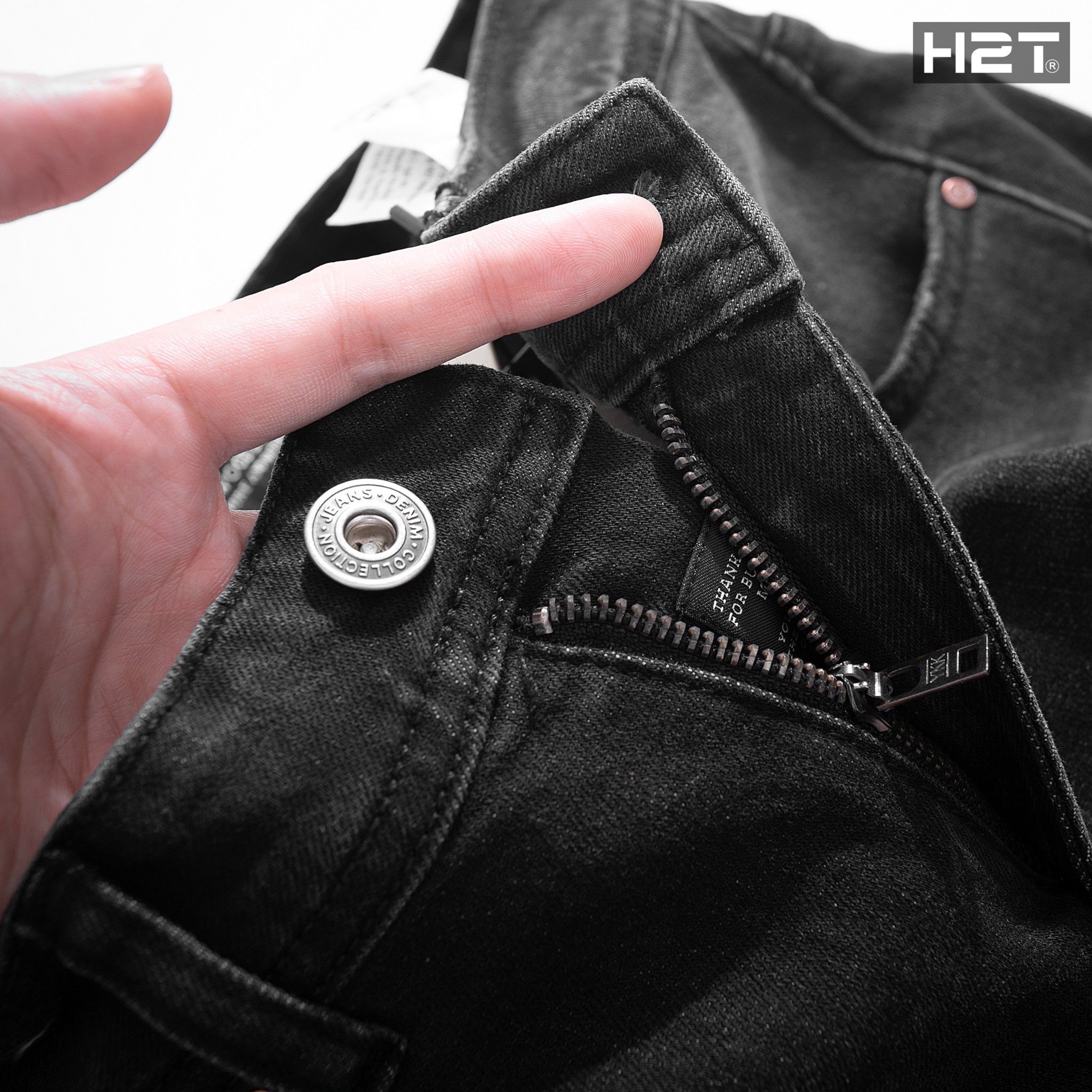 Quần Jeans S.D Dark Grey 1237