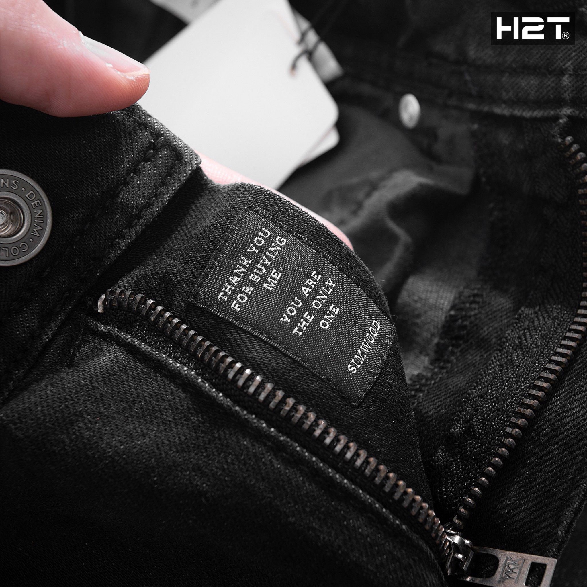 Quần Jeans S.D Dark Grey 1237